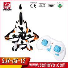 2015 Fighter f15 rc plane 2.4G 6 Axis LED RC Quadcopter 4channel rc airplane with light CX-12